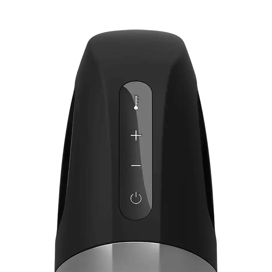 Satisfyer Men Heat Vibration Masturbator heating function and vibration modes for enhanced stimulation Singapore