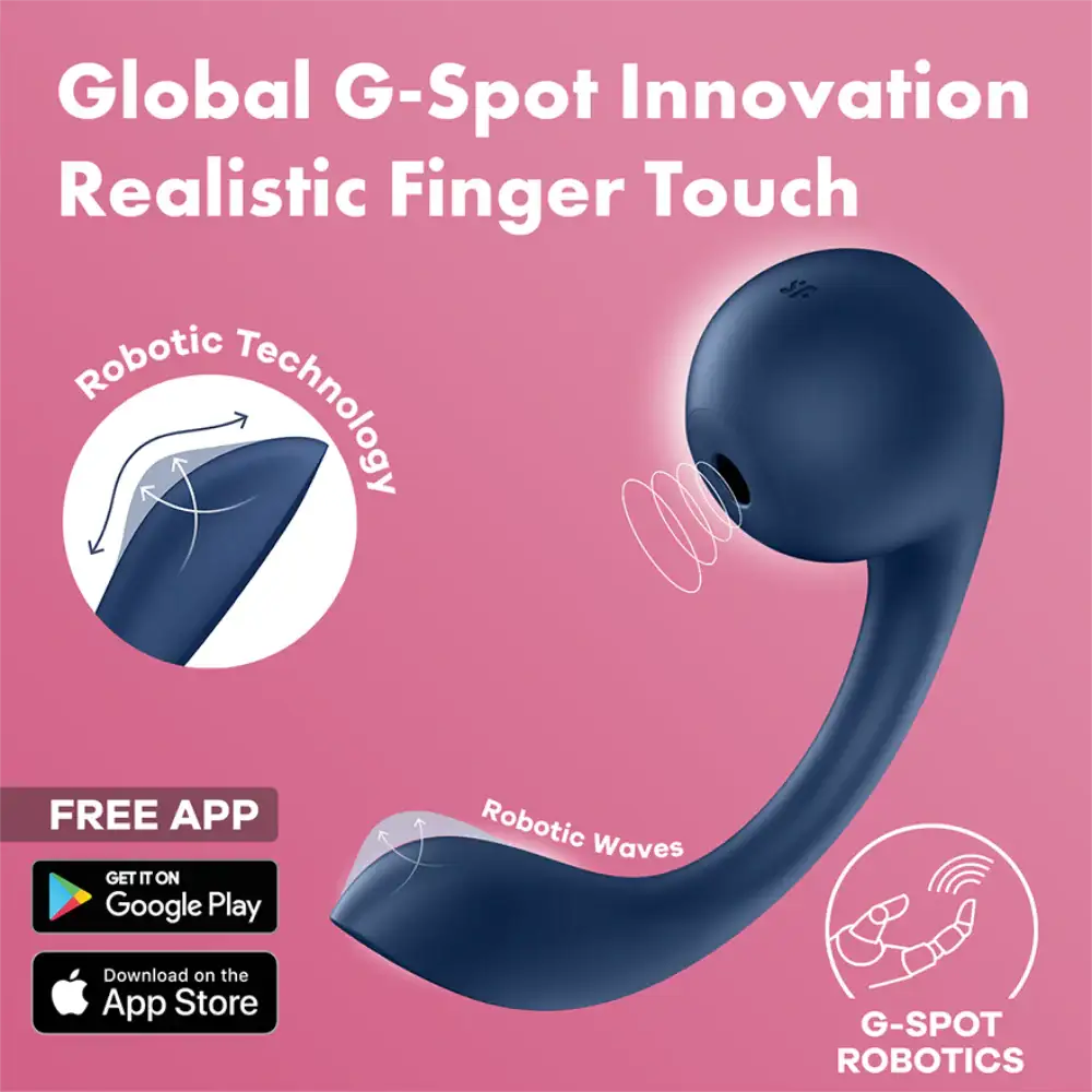 Satisfyer Pro+ Wave 4 Connect App Lifestyle Friendly Elegant Design Interactive App-Controlled Adult Toy Singapore