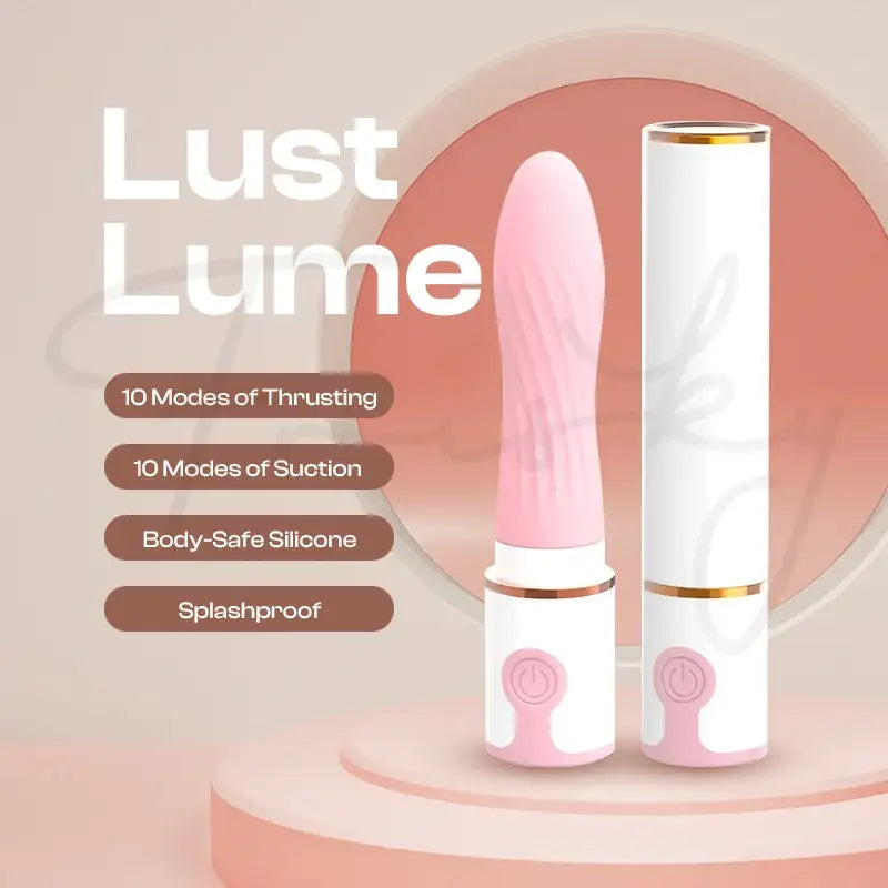 Lust Lume - Female Lipstick Size Bullet Vibrator - Frisky Business Adult Sex Toys Shop