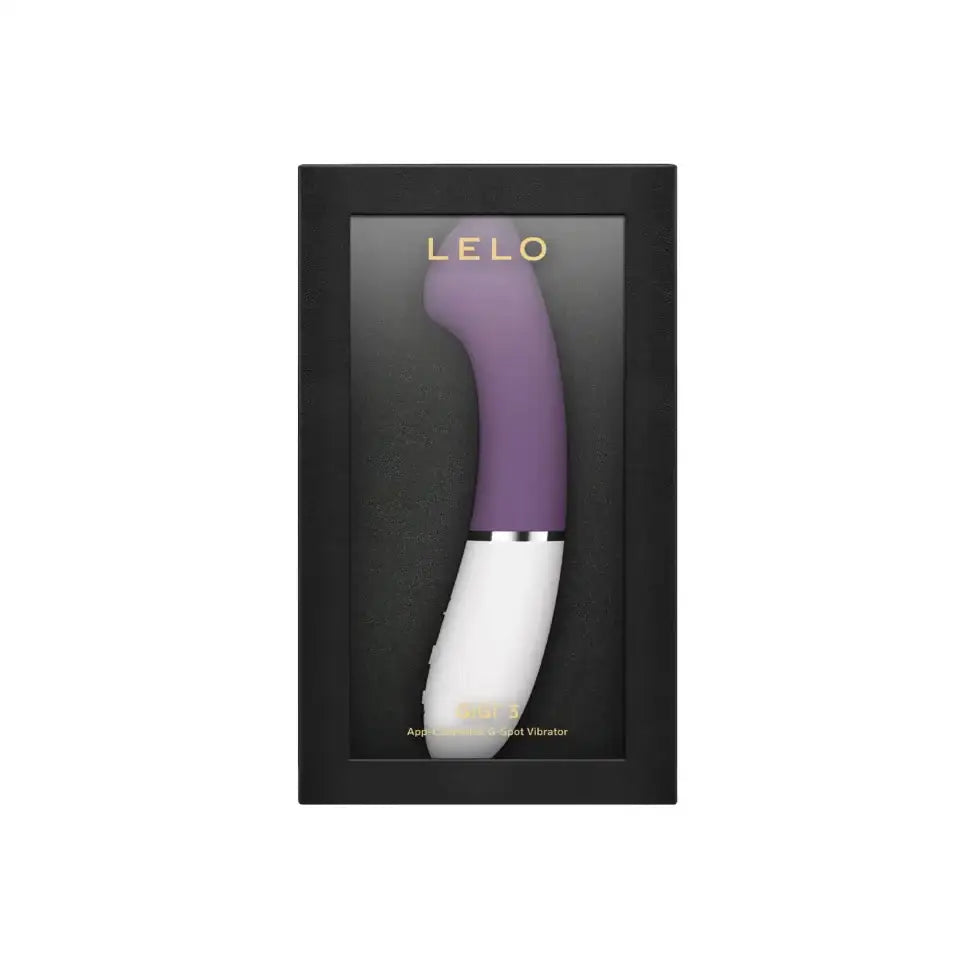 LELO Gigi 3 App-Controlled G-Spot Vibrator Plum high-performance internal vibrator with flexible tip and smooth body for comfortable use Singapore