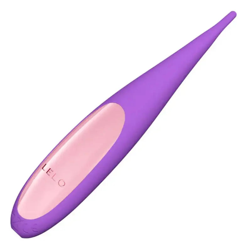 LELO Dot Travel Rechargeable Clitoral Pinpoint Vibrator Purple USB rechargeable personal massager with quiet motor and smooth silicone tip Singapore