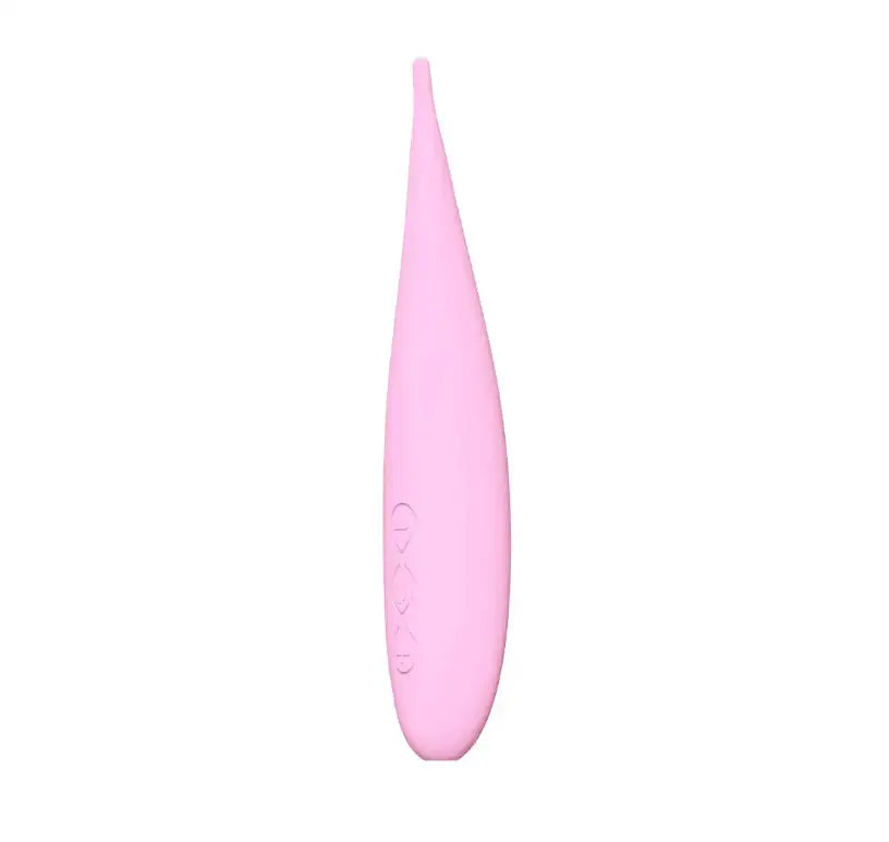 LELO Dot Travel Rechargeable Clitoral Pinpoint Vibrator Pink app-controlled Bluetooth enabled device for customizable vibration patterns and interactive use Singapore