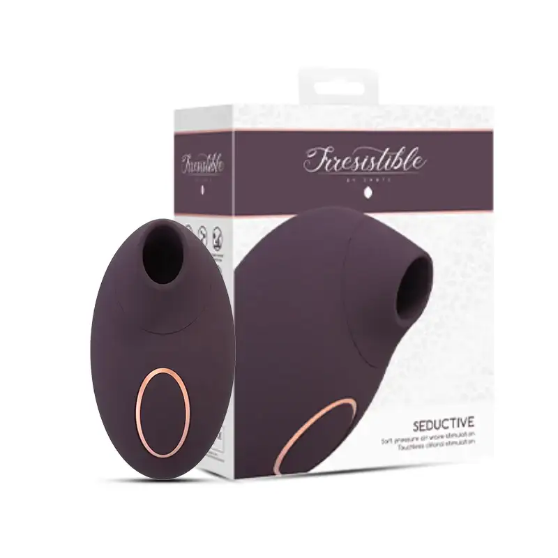 SHOTS Seductive Air Pulse Vibrator Purple Powerful air pulse stimulation adult toy with ergonomic purple design for precise pleasure Singapore