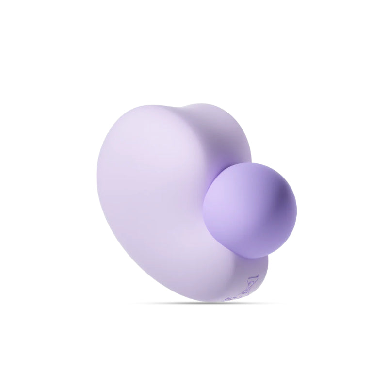 Purple clitoral suction vibrator with soft ergonomic design for targeted stimulation.