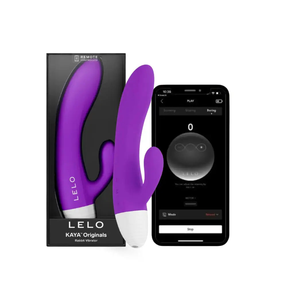 Lelo - Kaya Originals App-Controlled Rabbit Vibrator - Frisky Business Adult Sex Toys Shop