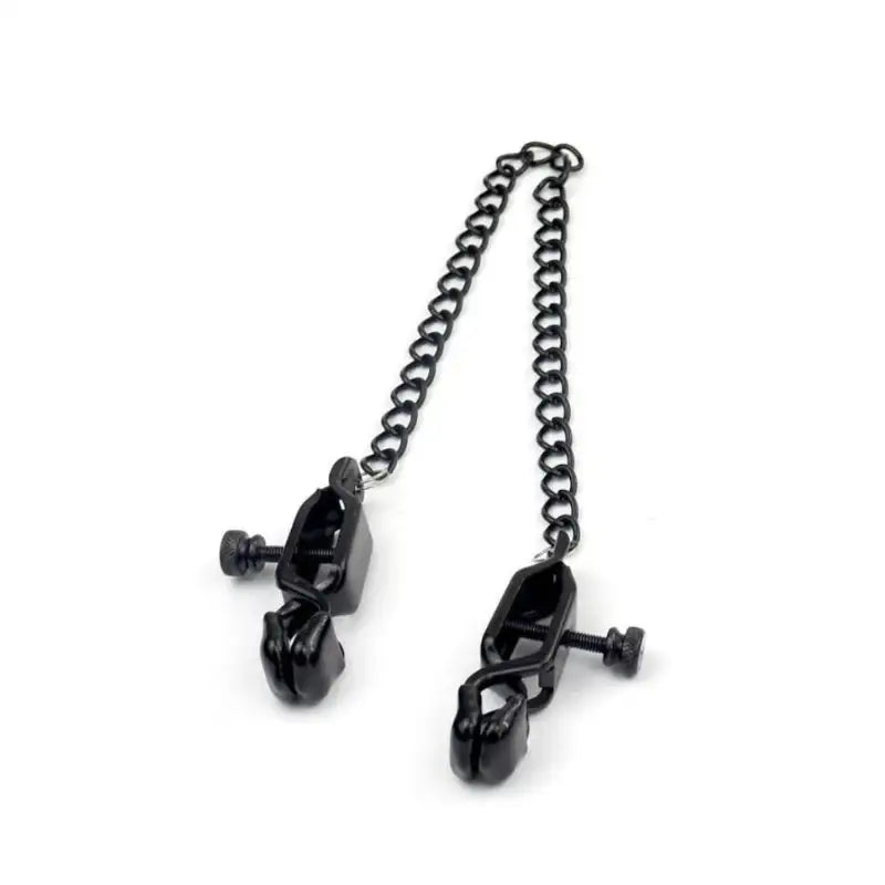 Bat’Bite - Nipple Clamps with Chain - Frisky Business Adult Sex Toys Shop