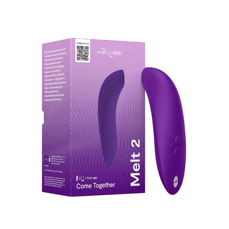 We-Vibe - Melt 2 App Controlled Clitoral Stimulator - Purple - Frisky Business Adult Sex Toys Shop