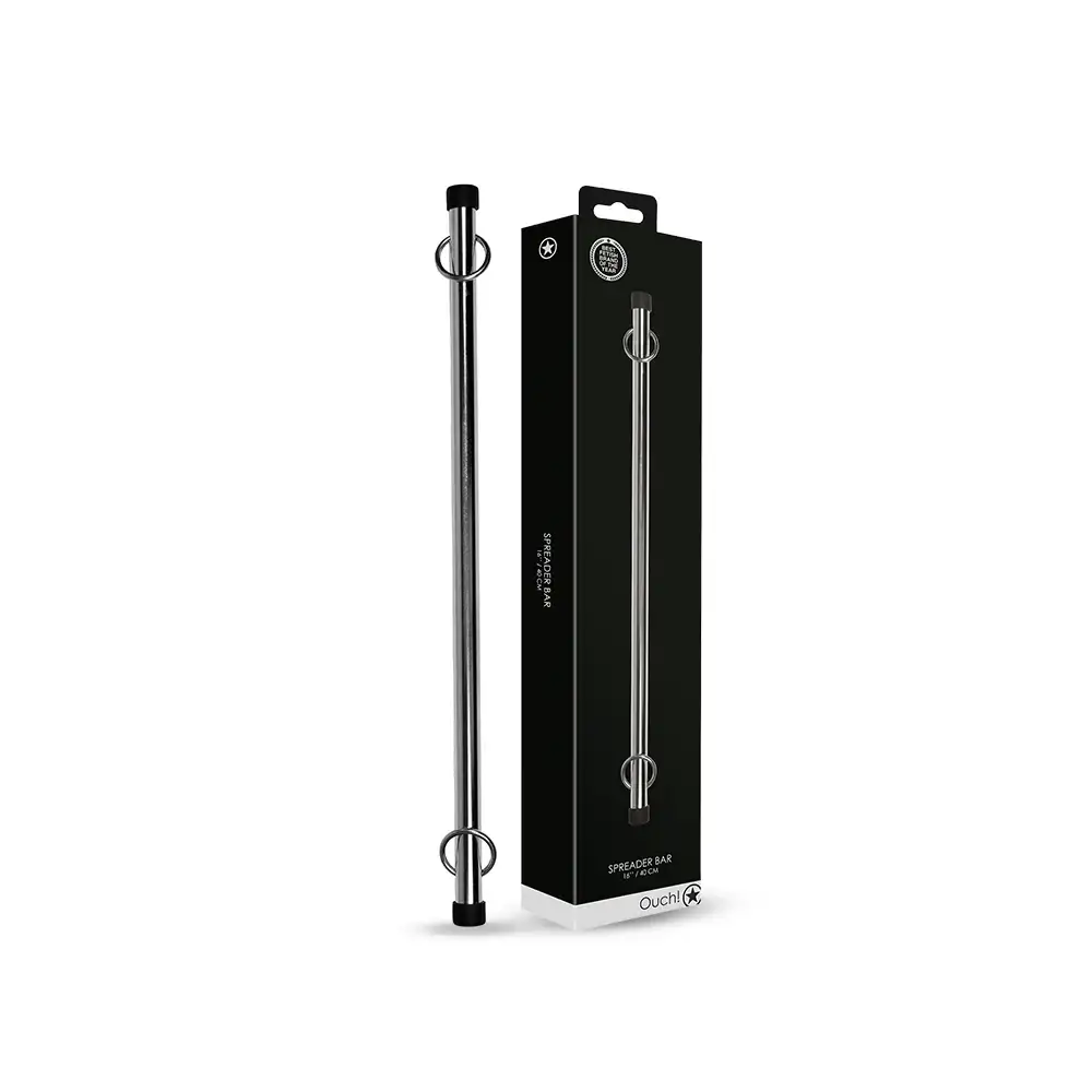 SHOTS Ouch! Spreader Bar 16'' / 40 cm durable adjustable metal bar for secure adult restraint play Singapore