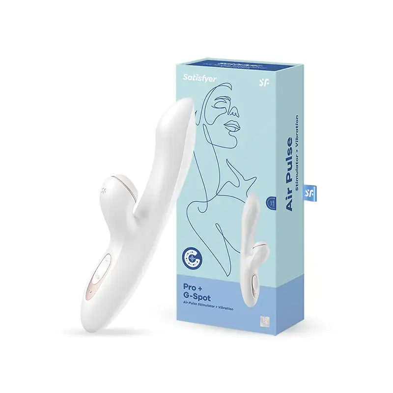 Satisfyer - Pro+ G-Spot - Dual Clitoral & G-Spot Stimulation - Frisky Business Adult Sex Toys Shop