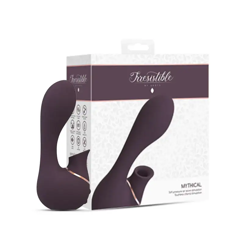 SHOTS Mythical Air Pulse Vibrator Purple Powerful air pulse stimulation adult toy with ergonomic design for precision pleasure Singapore