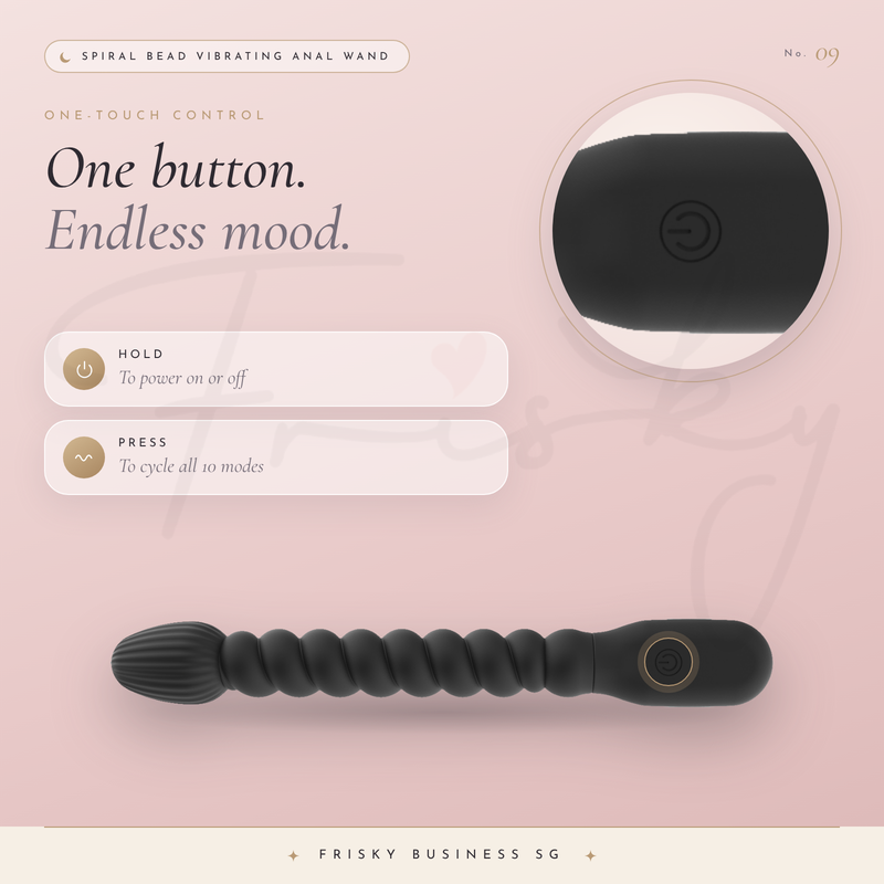 One button, endless mood graphic with the wand’s round end and the full wand
