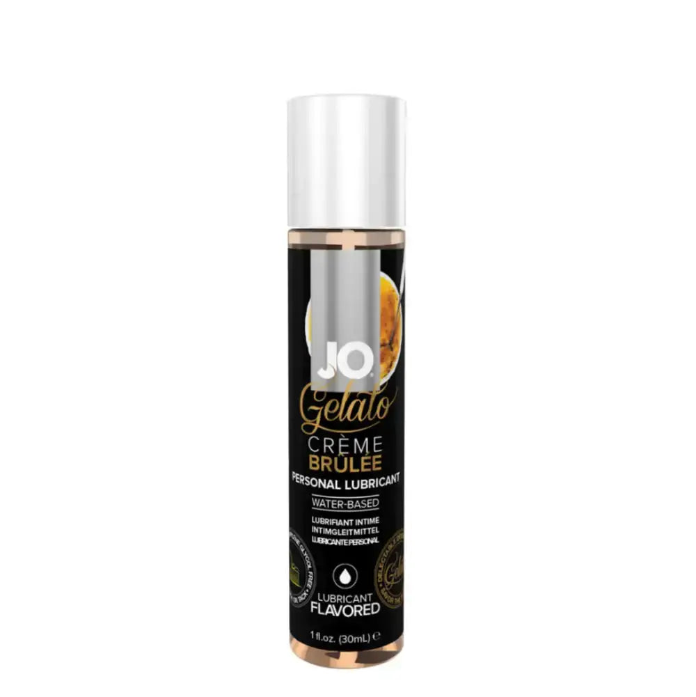 System Jo - Gelato Creme Brulee EDIBLE Water Based Lubricant 30ml - Frisky Business Adult Sex Toys Shop