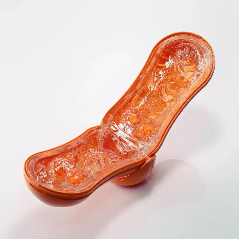 Tenga Flip Orb Sunset Orange Adjustable Tightness Enhanced Stimulation Comfortable Grip Male Device Singapore