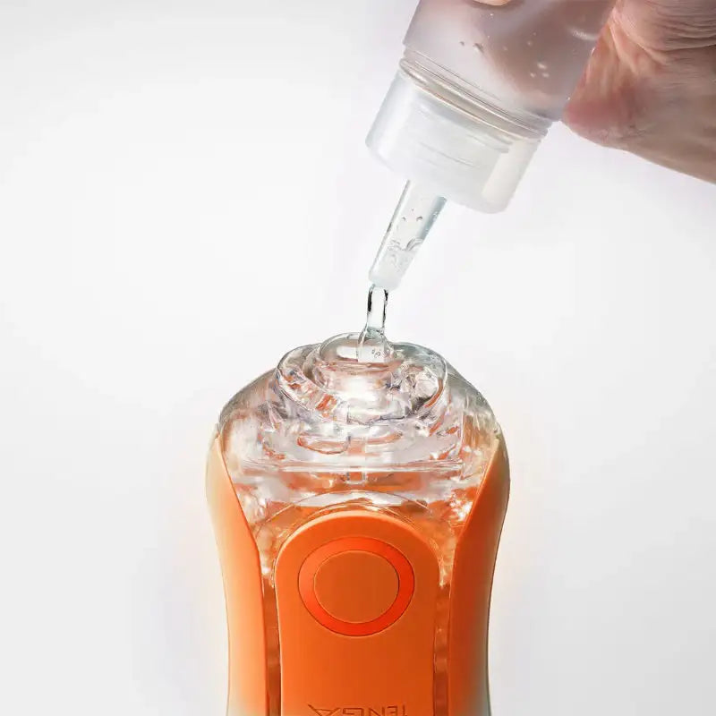 Tenga Flip Orb Sunset Orange Premium Quality Silicone Soft Interior Realistic Texture Singapore