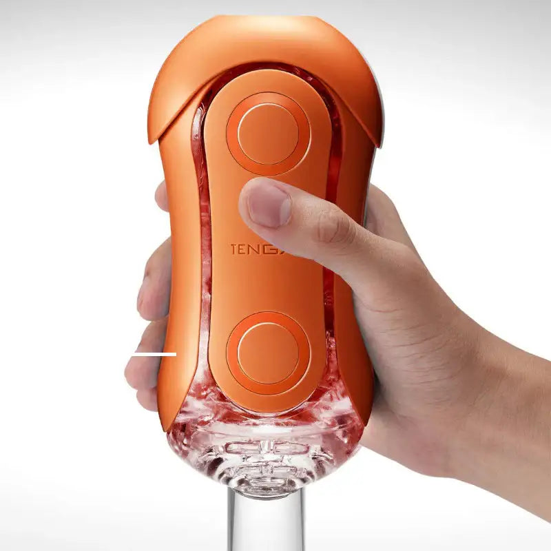 Tenga Flip Orb Sunset Orange Innovative Male Pleasure Device Ergonomic Shape Easy to Use Singapore
