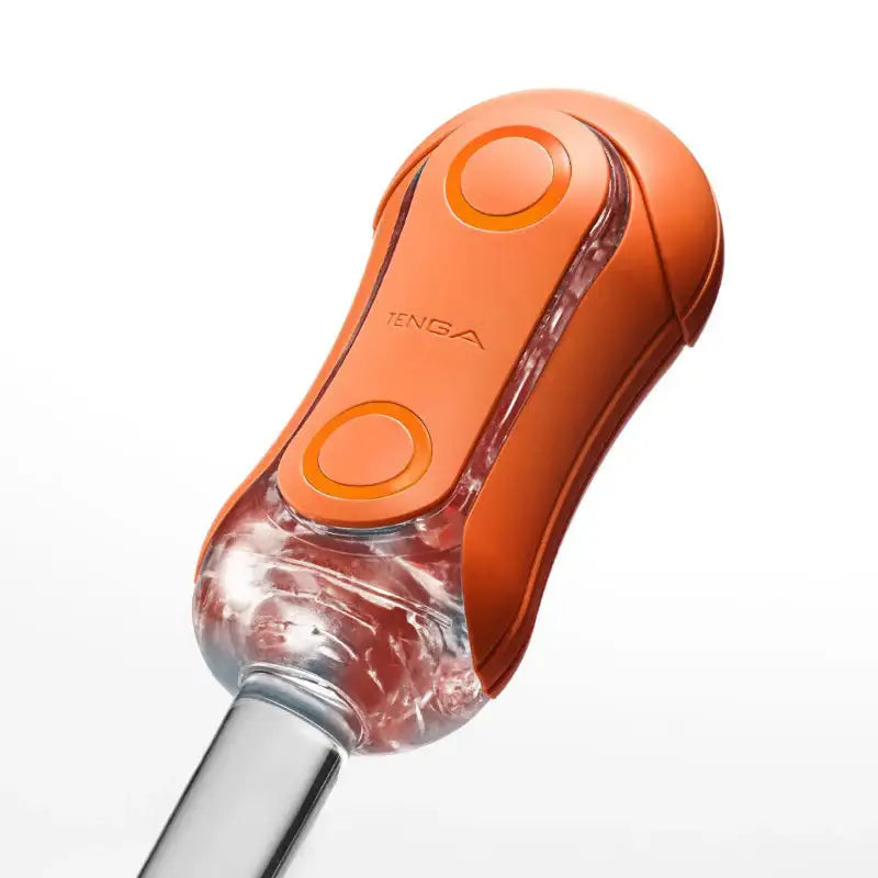 Tenga Flip Orb Sunset Orange Quiet Operation Smooth Interior Comfortable Fit Personal Device Singapore