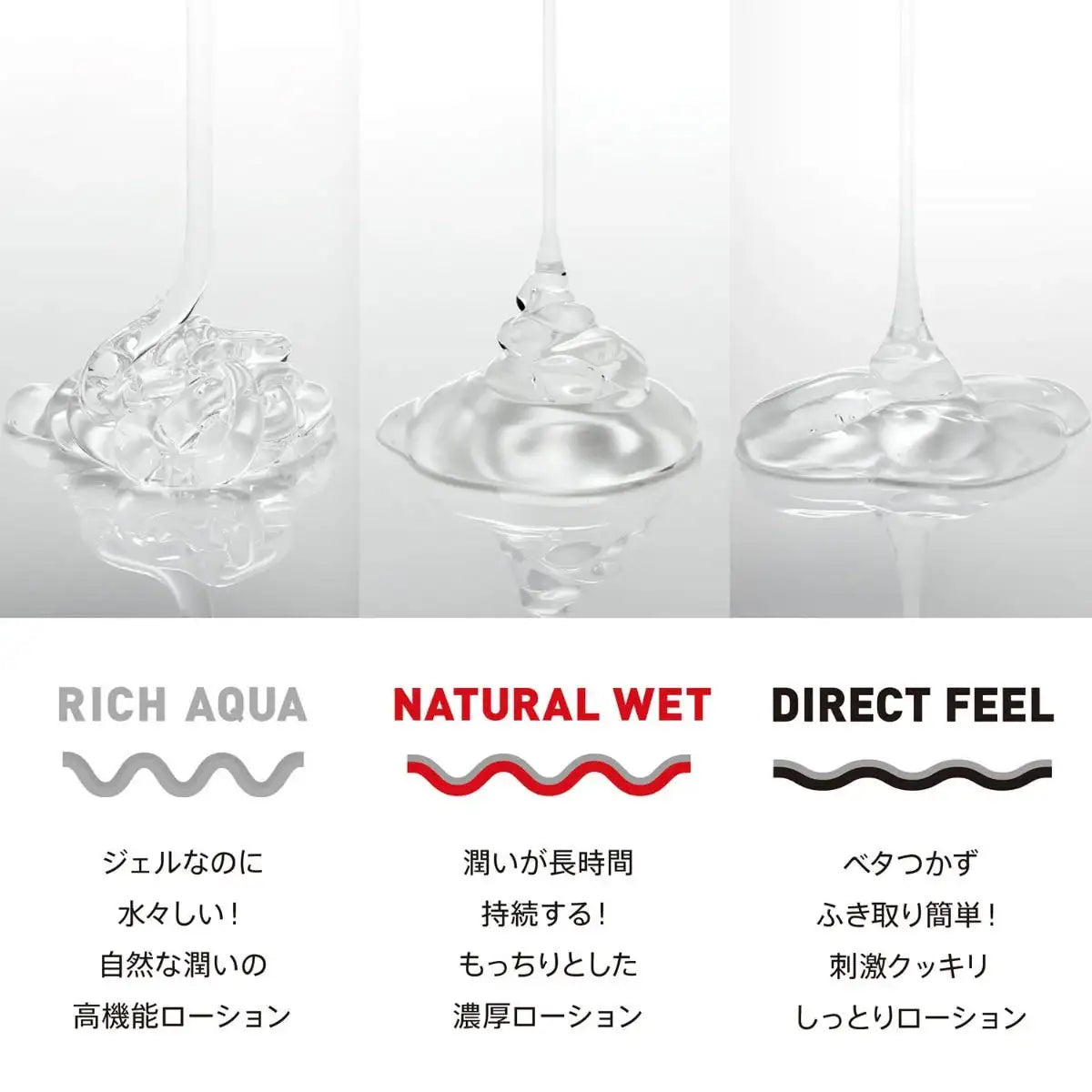 Tenga Play Gel Direct Feel Water Based Lubricant Non-Sticky Gentle Texture Easy Application Singapore