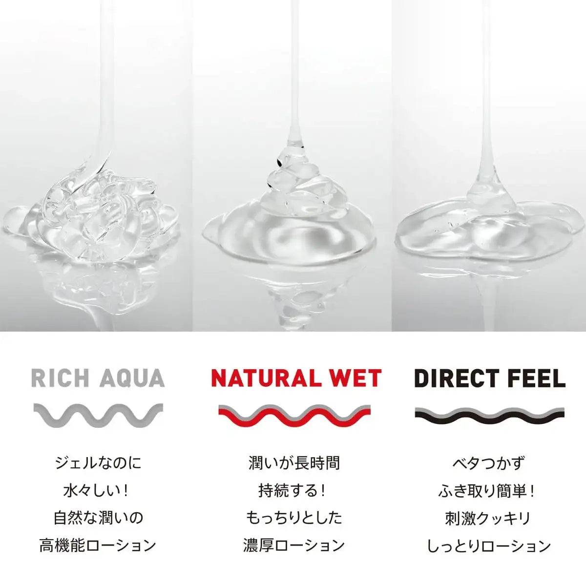 Tenga Play Gel Rich Aqua Water Based Lubricant Non-Sticky Gentle Texture Easy Application Singapore
