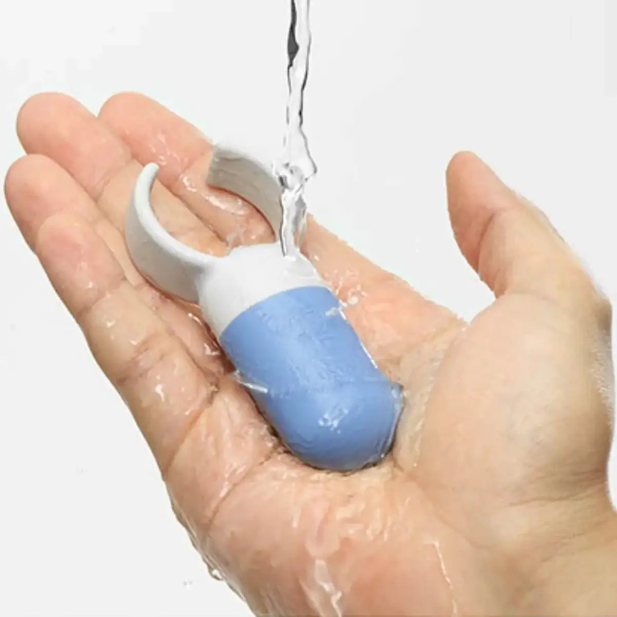 Tenga SVR One Vibrating Cock Ring Blue Soft Silicone Material Flexible Fit High Performance Singapore