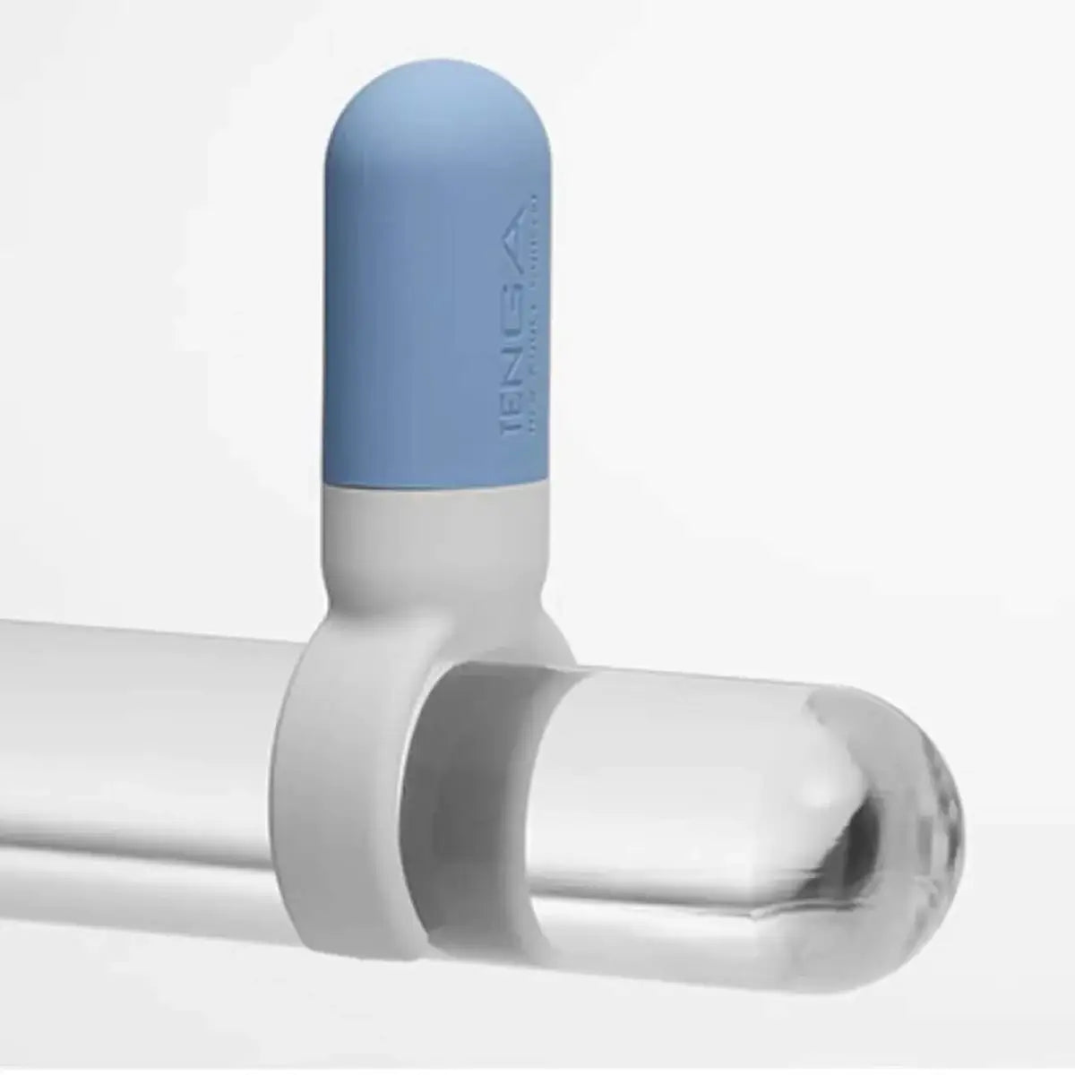 Tenga SVR One Vibrating Cock Ring Grey Interactive App Connectivity Personalized Vibration Settings Singapore