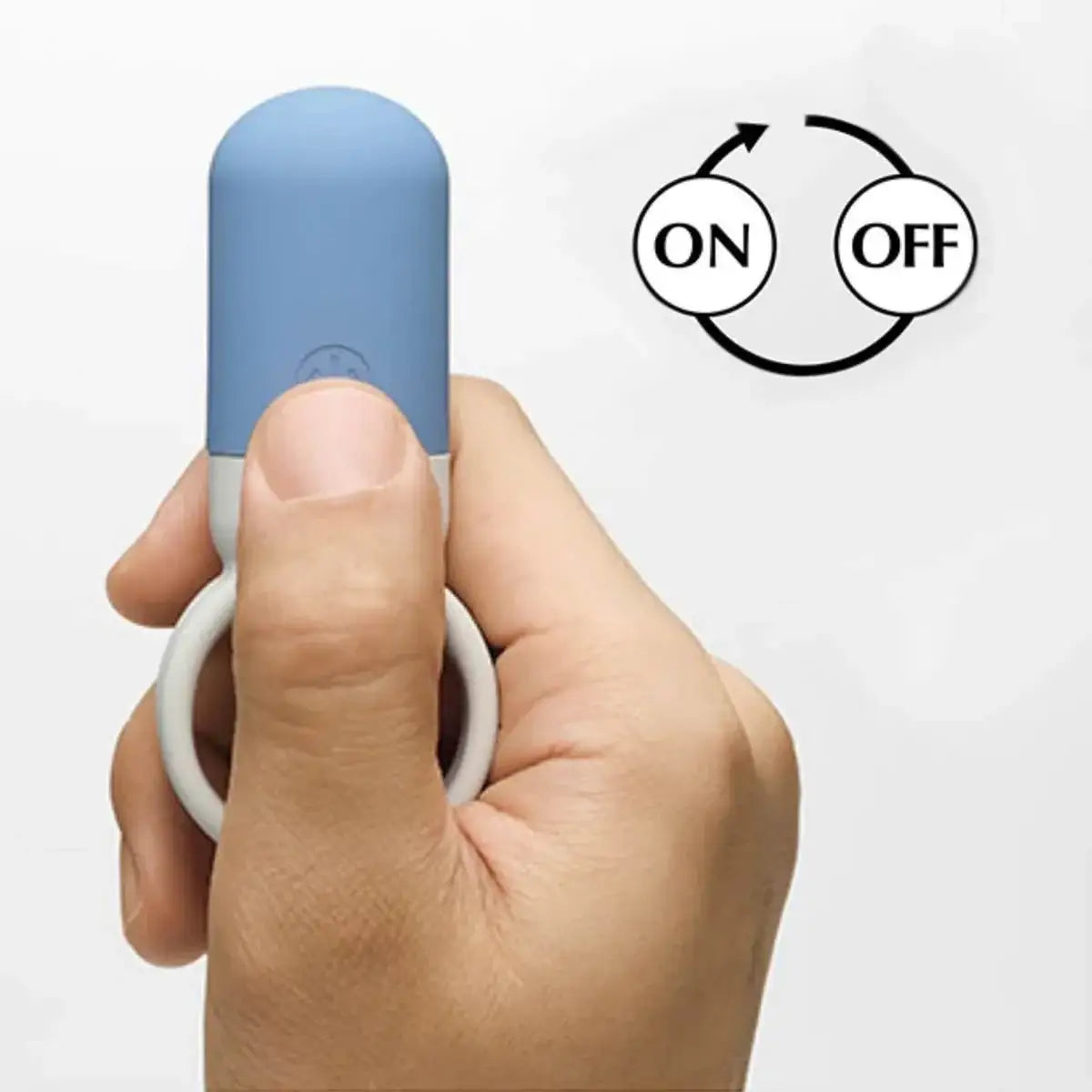 Tenga SVR One Vibrating Cock Ring Grey Rechargeable Battery Long Lasting Performance Durable Device Singapore