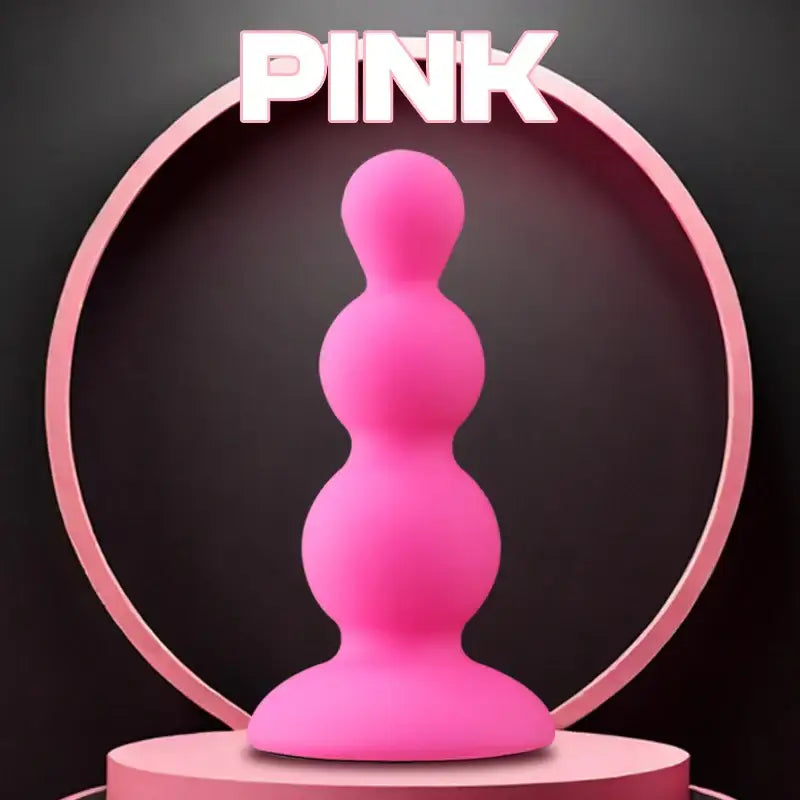 Plug Pagoda Pearl - Manual Full Silicone Beaded Anal - Frisky Business Adult Sex Toys Shop