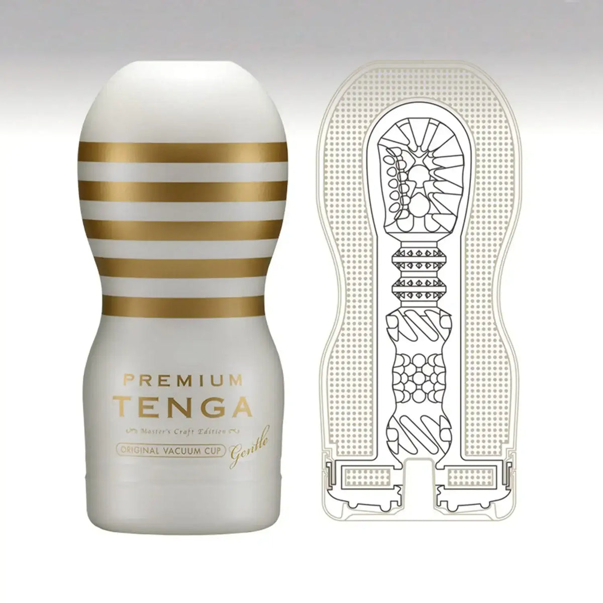 Tenga Premium Original Vacuum Cup Soft Edition 15th Anniversary Ergonomic Shape Lightweight Reusable Personal Pleasure Device Singapore