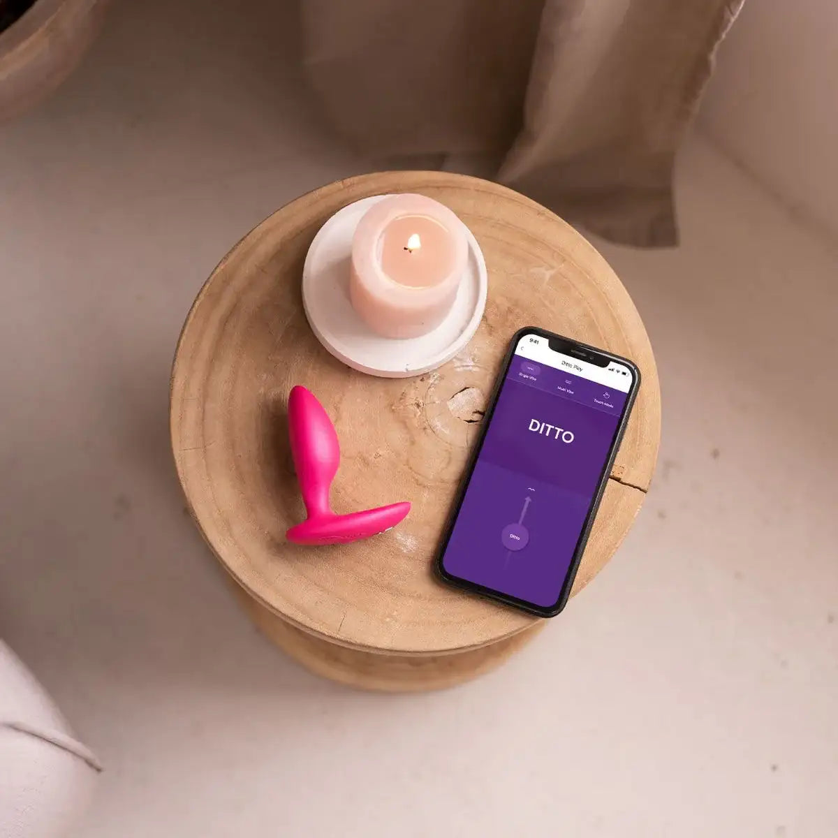 We-Vibe Ditto+ Cosmic Pink vibrant pink color with modern aesthetic appeal Singapore