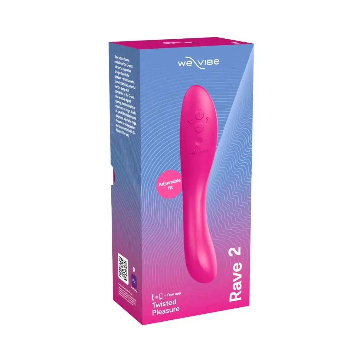We-Vibe Rave 2 Bold Pink premium material wearable toy for modern couples intimate wellness Singapore