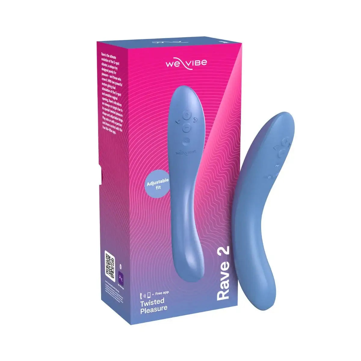 We-Vibe -Rave 2 Muted Blue - Frisky Business Adult Sex Toys Shop