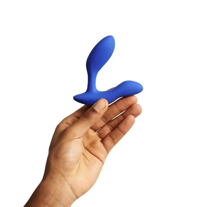 We-Vibe Vector+ Royal Blue versatile adult toy with ergonomic shape and smooth silicone Singapore