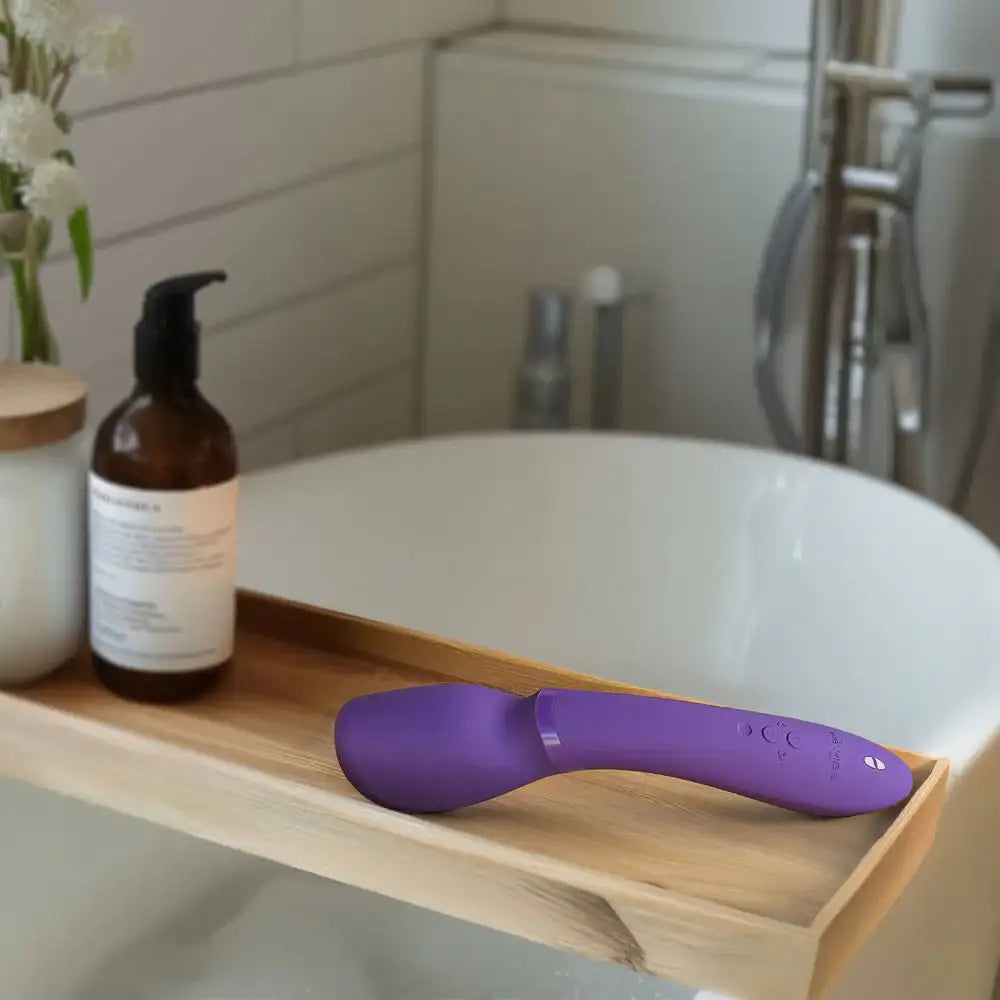 We-Vibe Wand 2 stylish compact massager perfect for discreet storage and easy handling Singapore