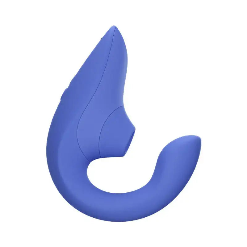 Womanizer Blend Vibrant Blue dual stimulation technology combined vibration and air pulse for effective compact wellness device Singapore