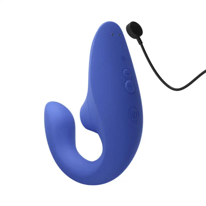 Womanizer Blend Vibrant Blue vibrant blue color stylish modern aesthetic compact personal wellness accessory Singapore