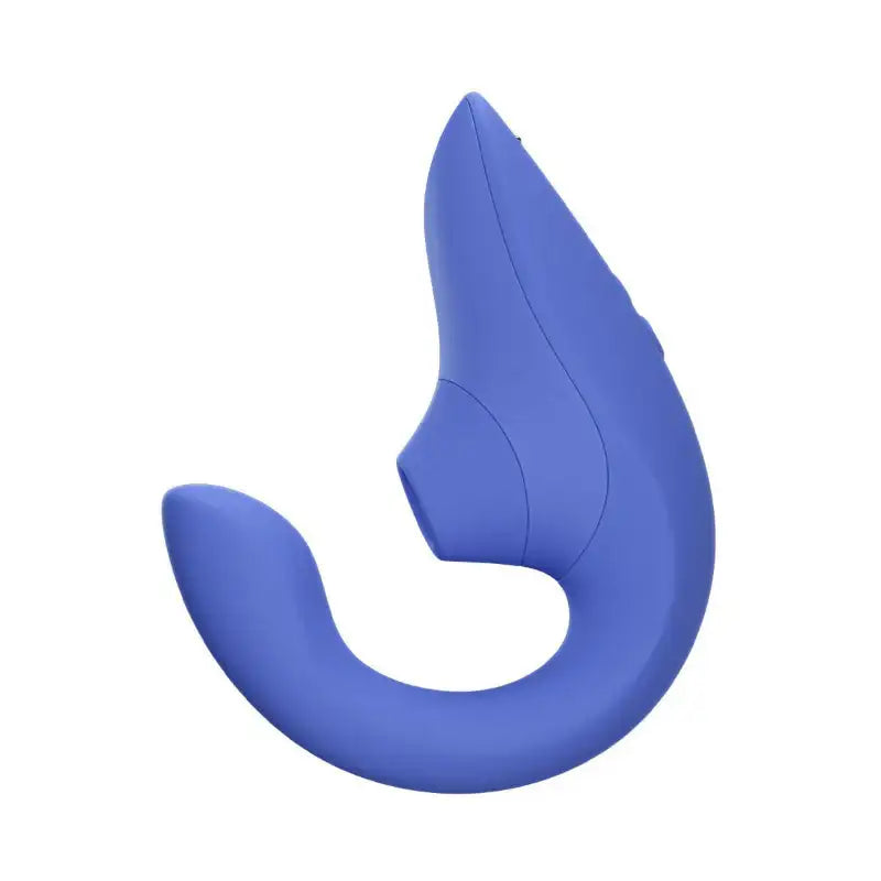 Womanizer Blend Vibrant Blue intuitive button controls portable ergonomic design suitable for travel personal wellness device Singapore