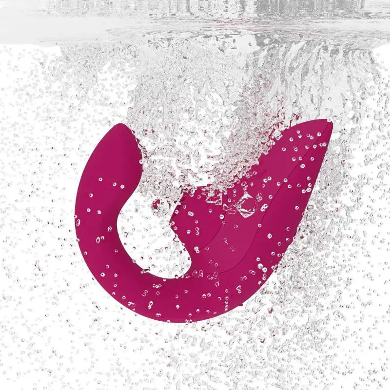 Womanizer Blend Vibrant Pink smooth silicone finish body safe premium materials modern handheld design Singapore