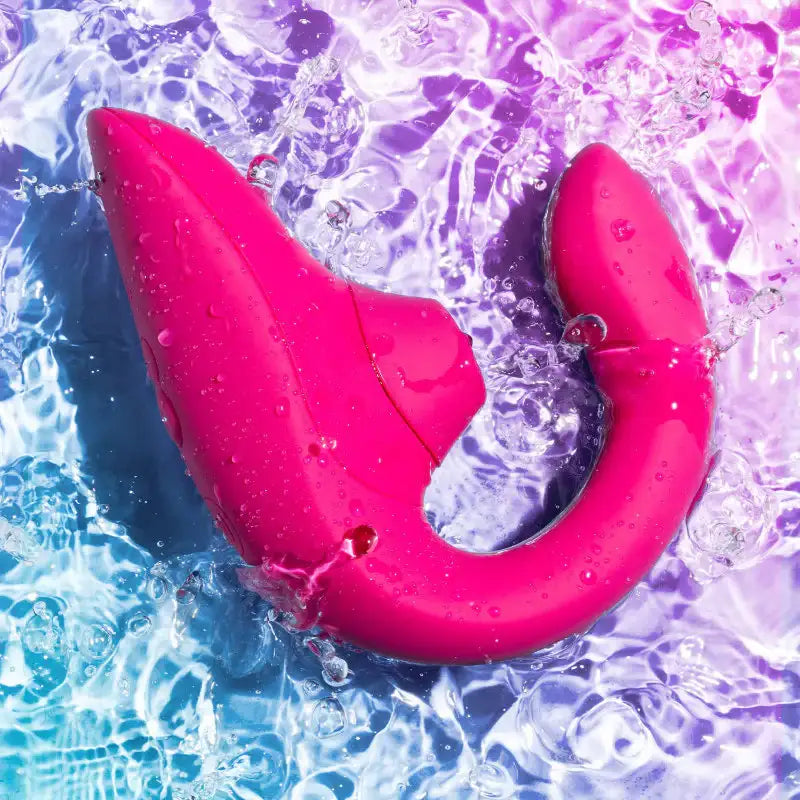 Womanizer Blend Vibrant Pink elegant compact design ergonomic handheld massager ideal for everyday home or travel use Singapore