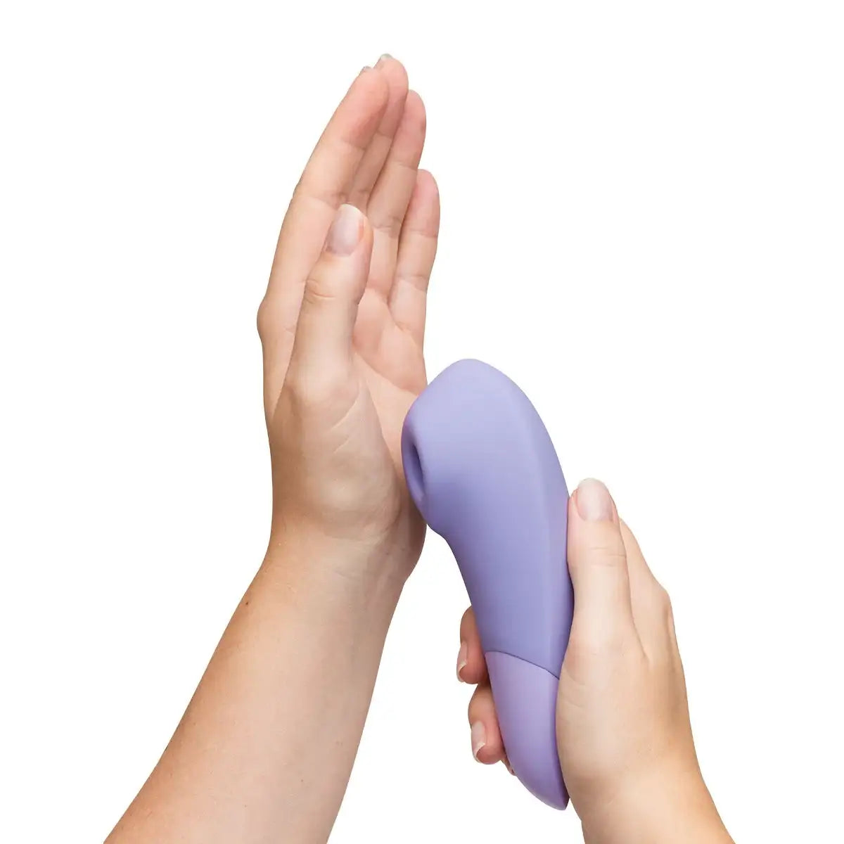 Womanizer Enhance 2-in-1 Clitoral Stimulator Lilac Ergonomic Shape Fits Comfortably for Personal Relaxation and Pleasure Singapore