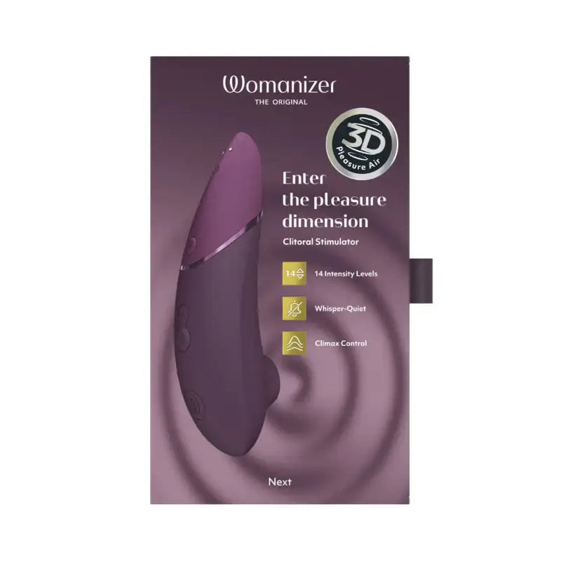 Womanizer Next Dark Purple stylish dark purple color premium material modern aesthetic personal wellness accessory Singapore