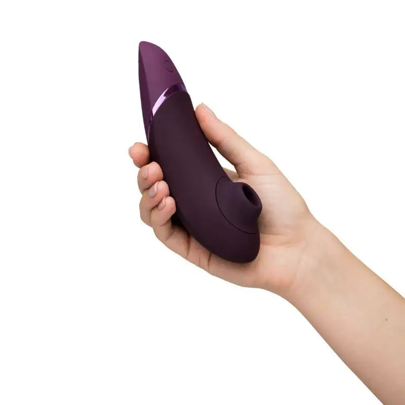 Womanizer Next Dark Purple modern ergonomic handheld massager lightweight compact design ideal for everyday wellness Singapore