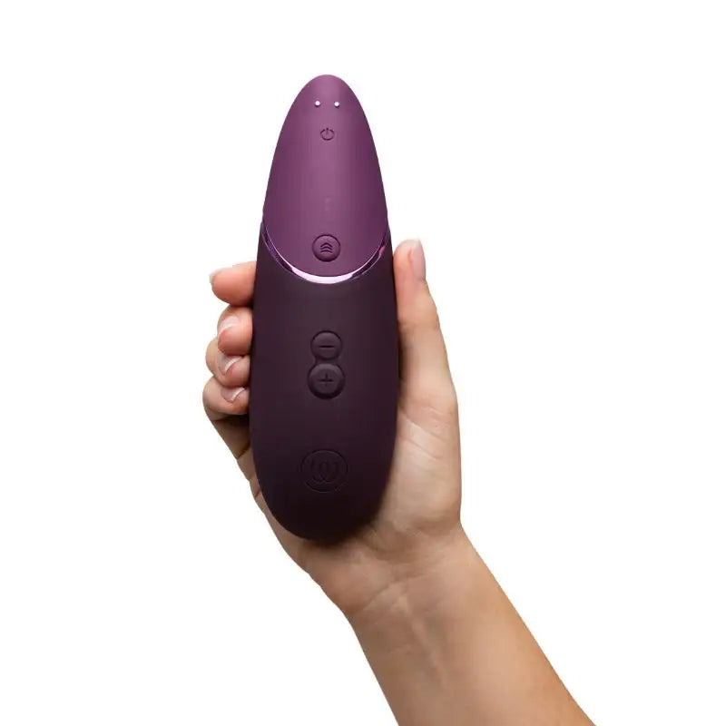 Womanizer Next Dark Purple sleek travel friendly design portable personal massager ideal for home or travel Singapore