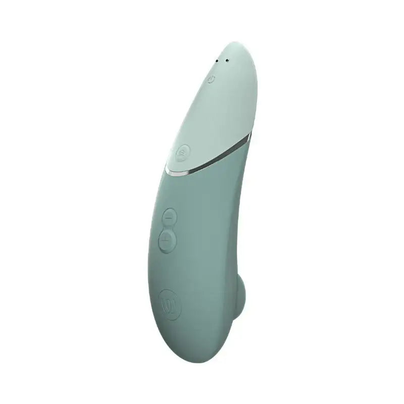 Womanizer Next Sage smooth silicone finish body safe materials soft touch ergonomic handheld design Singapore
