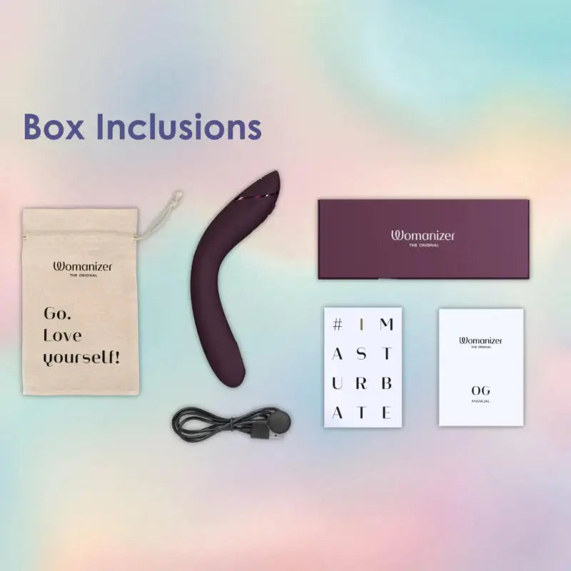 Womanizer OG Aubergine minimalist design compact size easy storage discreet personal care device Singapore