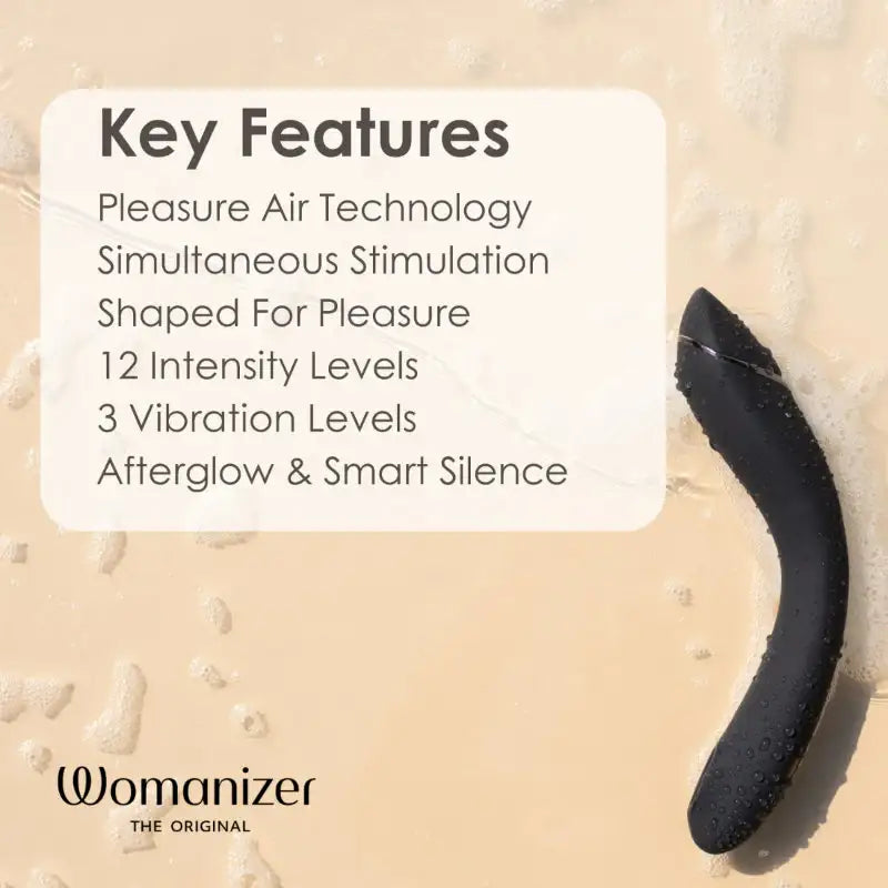 Womanizer OG Dark Grey lightweight travel friendly ergonomic massager perfect for home or travel Singapore