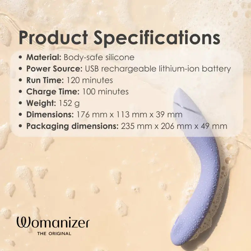 Womanizer OG Lilac minimalist design compact size easy storage discreet personal care device Singapore