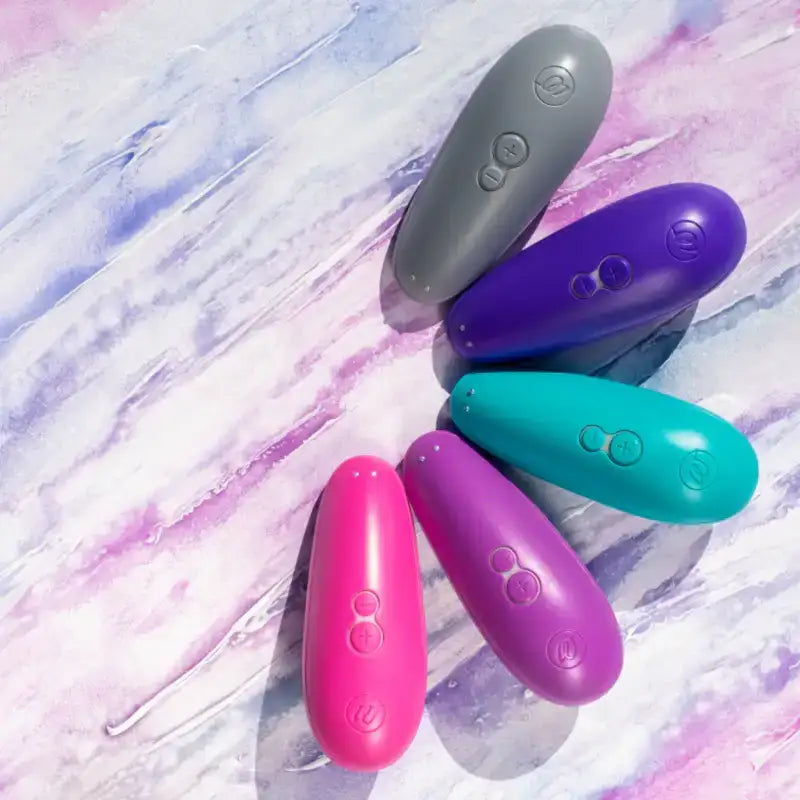 Womanizer Starlet 3 Grey soft silicone finish body safe materials compact discreet storage design Singapore
