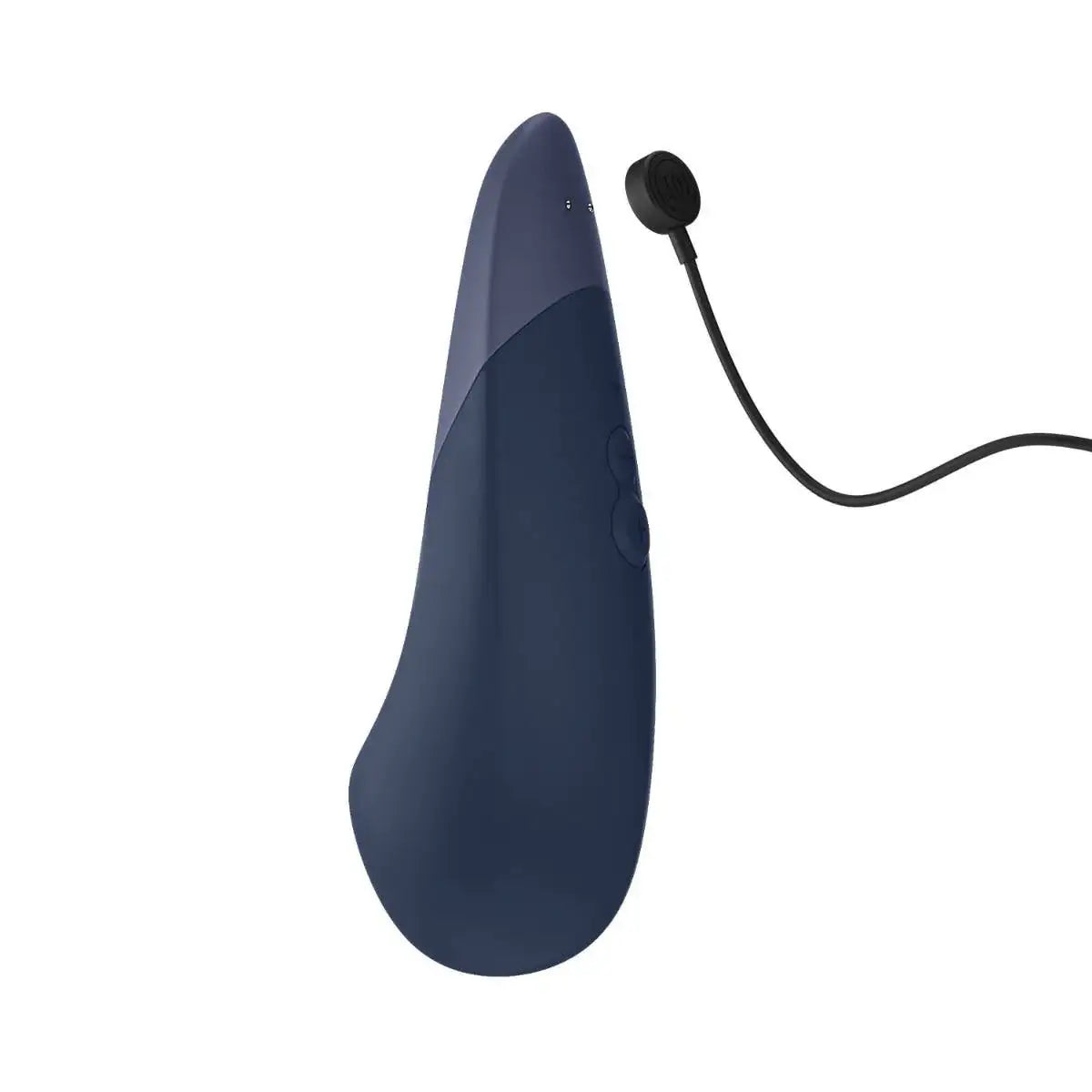 Womanizer Vibe Dark Blue eco-conscious compact design durable silicone handheld personal wellness device Singapore