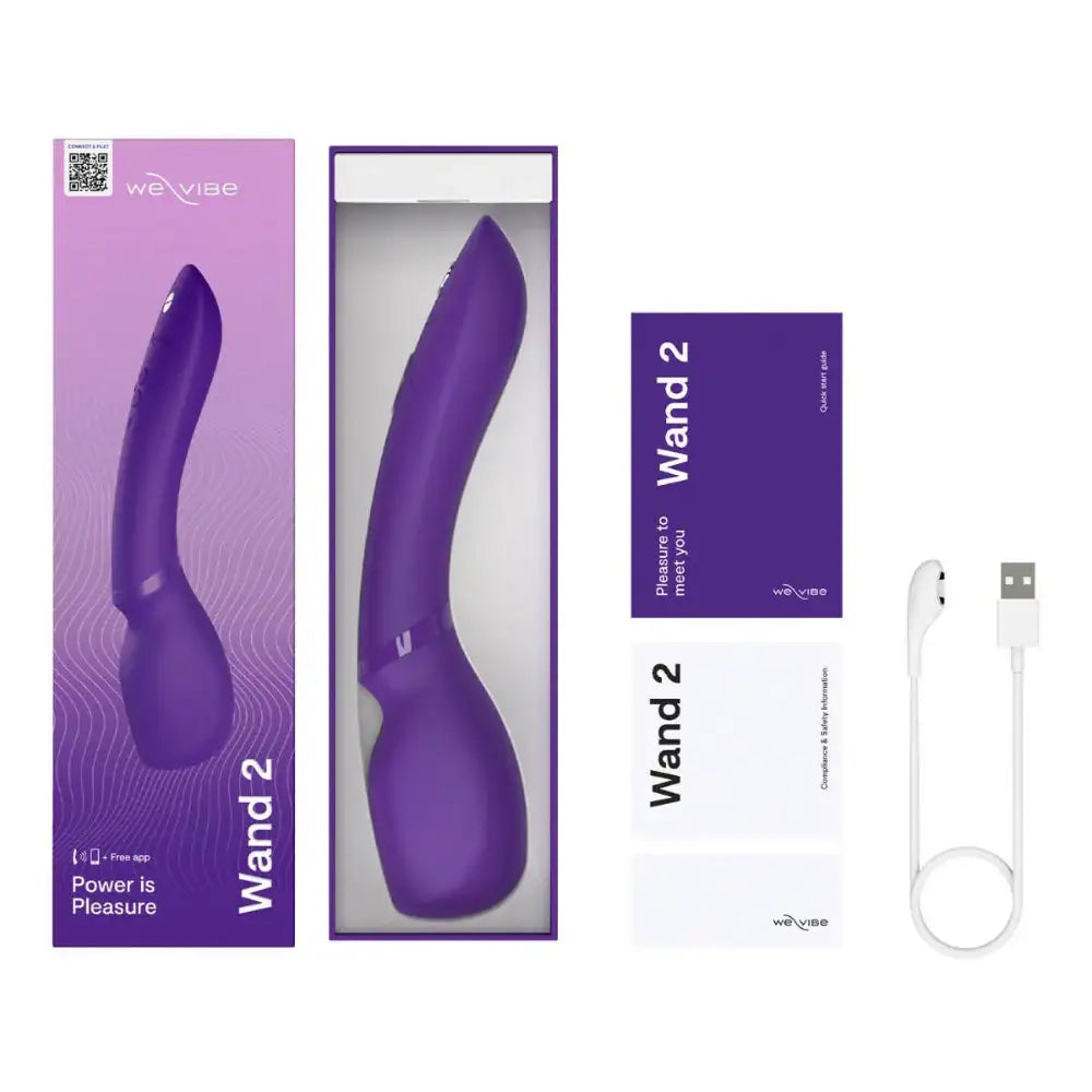 We-Vibe Wand 2 quiet massager with smooth finish for subtle, effective use Singapore