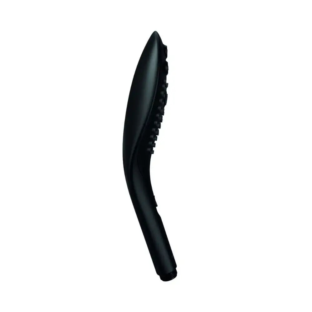 Womanizer Wave Black sleek ergonomic design soft touch silicone compact handheld personal wellness massager Singapore