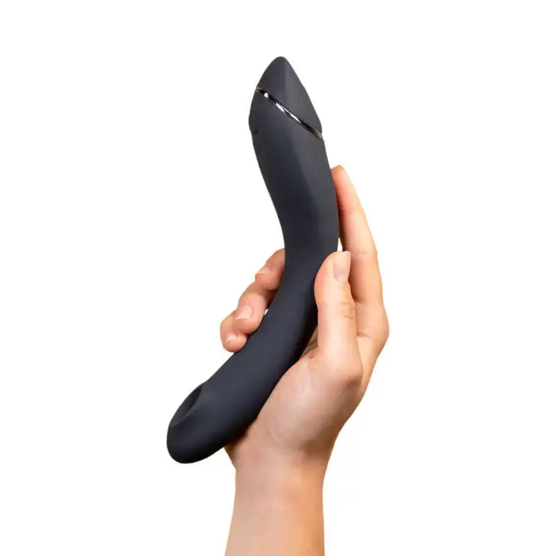 Womanizer OG Dark Grey versatile personal wellness device durable silicone exterior lightweight ergonomic